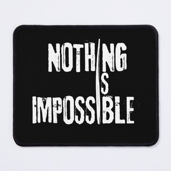 Item preview, Nothing is Impossible gym motivation designed and sold by Sahil Randhawa.