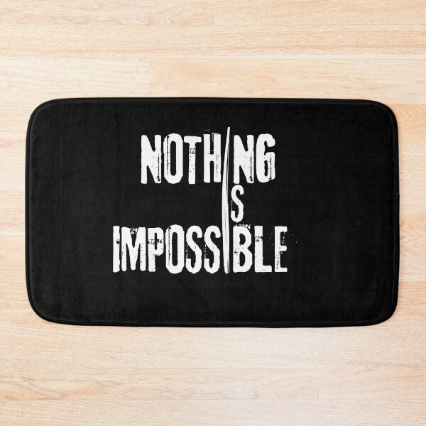 Item preview, Nothing is Impossible gym motivation  designed and sold by Sahil Randhawa.