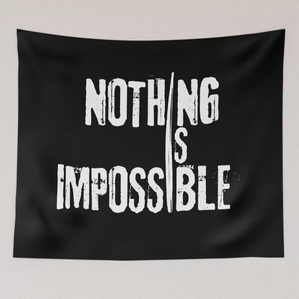 Item preview, Nothing is Impossible gym motivation  designed and sold by Sahil Randhawa.
