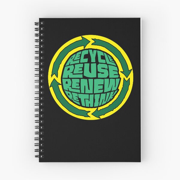 Item preview, Recycle, Reuse, Renew, Rethink, Design designed and sold by eShirtLabs.