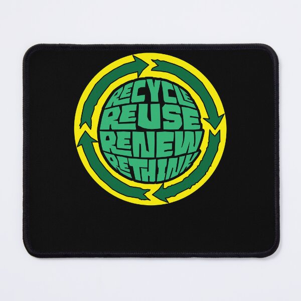 Item preview, Recycle, Reuse, Renew, Rethink, Design designed and sold by eShirtLabs.