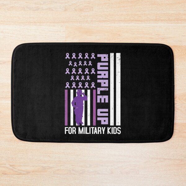 Item preview, Purple Up For Military Children designed and sold by Affyboss6.