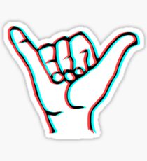 Shaka 3D Sticker