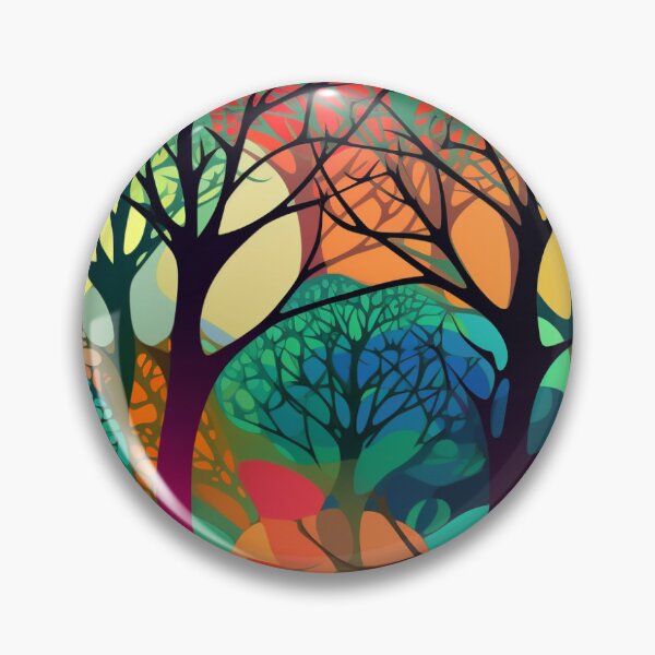 Item preview, Multihued Paradise: Exploring the Enchanting Spring Forest designed and sold by nipplesofvenus.