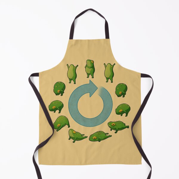 Item preview, Yoga Frog Sun Salutation designed and sold by DingHuArt.