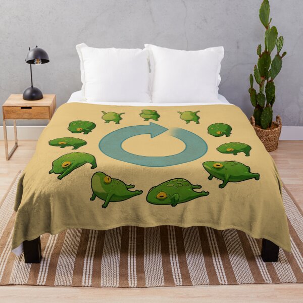 Item preview, Yoga Frog Sun Salutation designed and sold by DingHuArt.