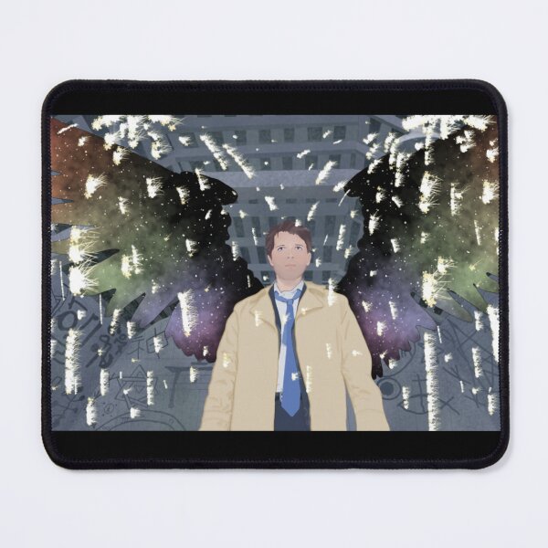 Item preview, Castiel Rainbow wings meet cute designed and sold by Confriends.