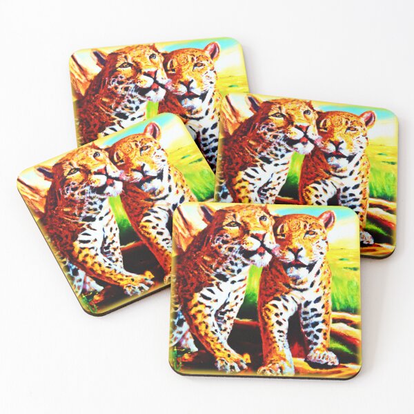 Aperçu de l'œuvre "Famille Jaguar Cubs" Art mignon. Acheter maintenant créée et vendue par Health And Fitness Posts e-Store.