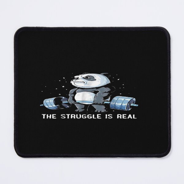 Item preview, Panda lifting weights gym - The fight is real designed and sold by PFCustomization.