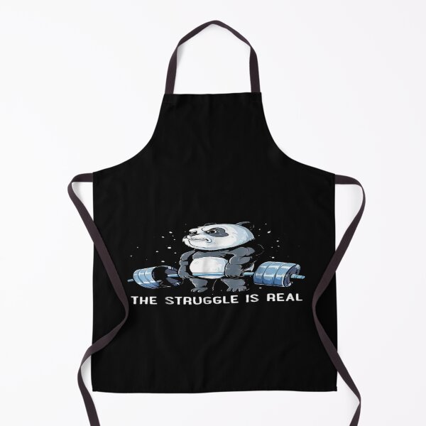 Item preview, Panda lifting weights gym - The fight is real designed and sold by PFCustomization.