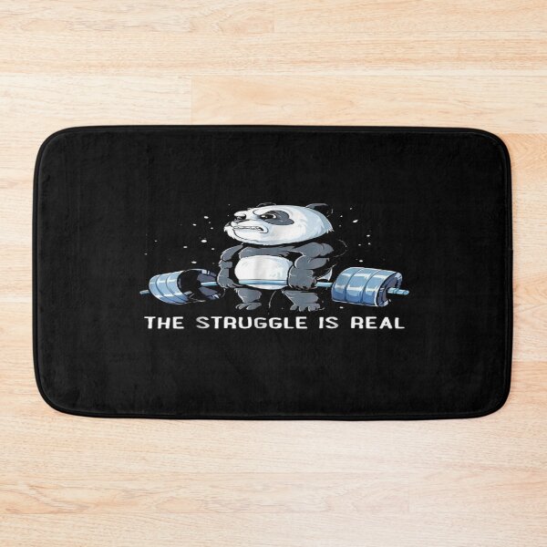 Item preview, Panda lifting weights gym - The fight is real designed and sold by PFCustomization.