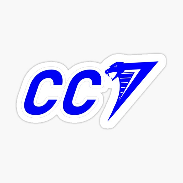 CC7 logo Sticker