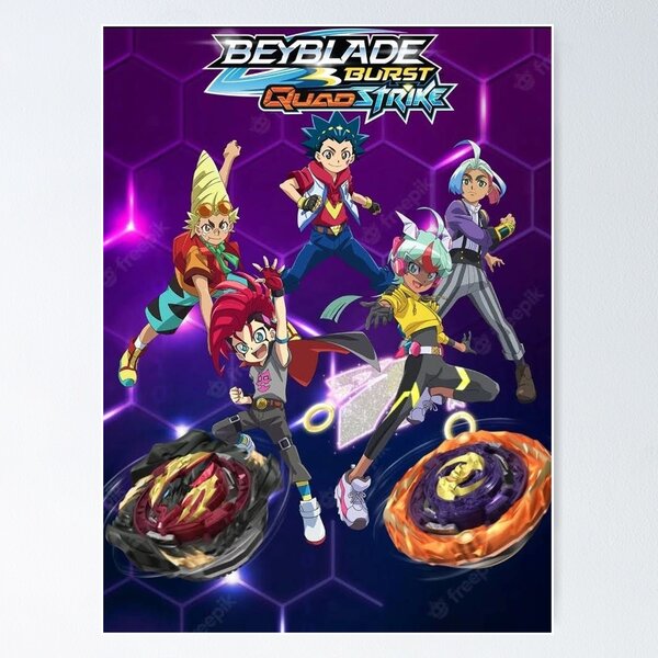 Beyblade Burst QuadStrike Poster | Essential T-Shirt