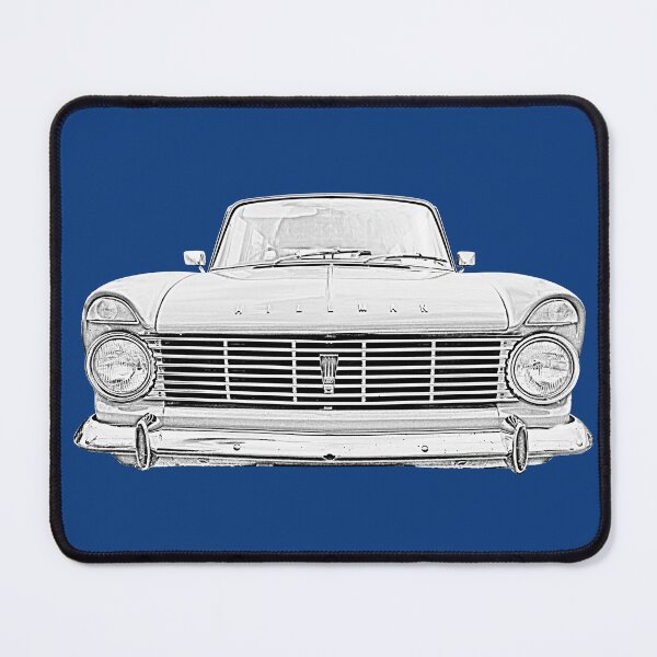 Item preview, Hillman Super Minx 1960s classic car monochrome designed and sold by soitwouldseem.