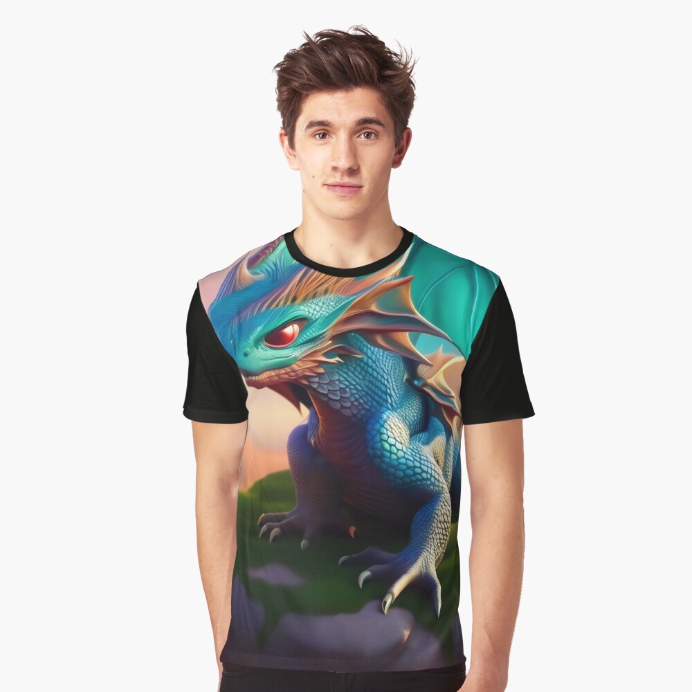Item preview, Graphic T-Shirt designed and sold by dragynrain.