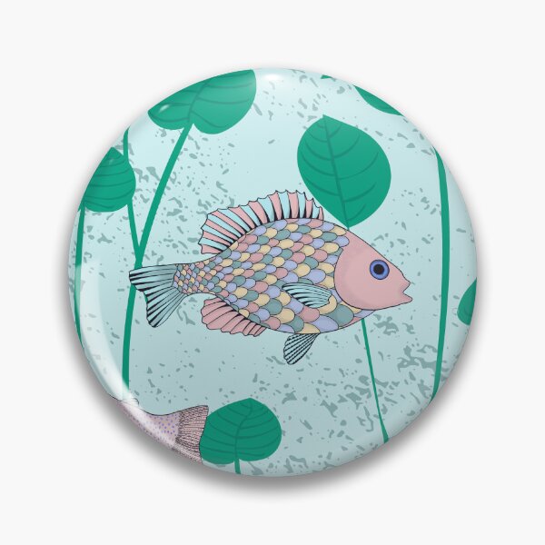 Artikelvorschau, Fische schwimmen im Ozean mit Pflanzen entworfen und verkauft von Flyingwall.