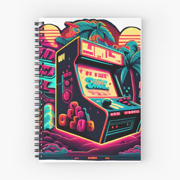 Item preview, Arcade games, vintage style 80's designed and sold by CanyonGarageArt.