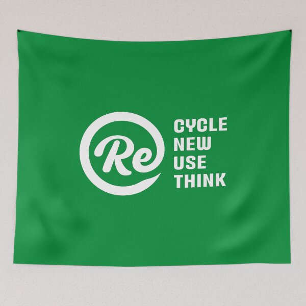 Item preview, Recycle Reuse Renew Rethink designed and sold by artbysugu.