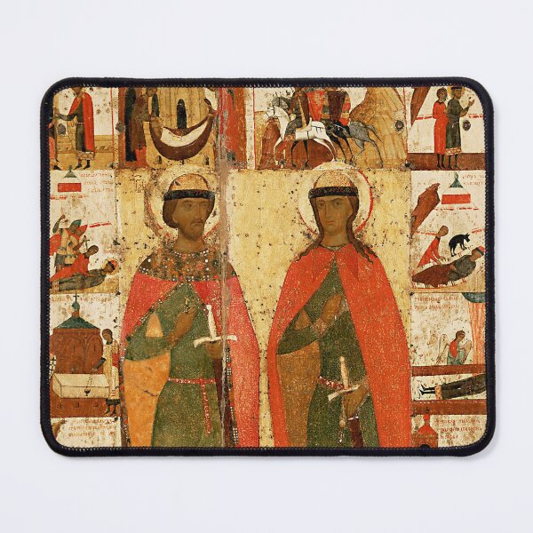 Item preview, Boris and Gleb with Scenes from Their Lives designed and sold by SPAVVAS.