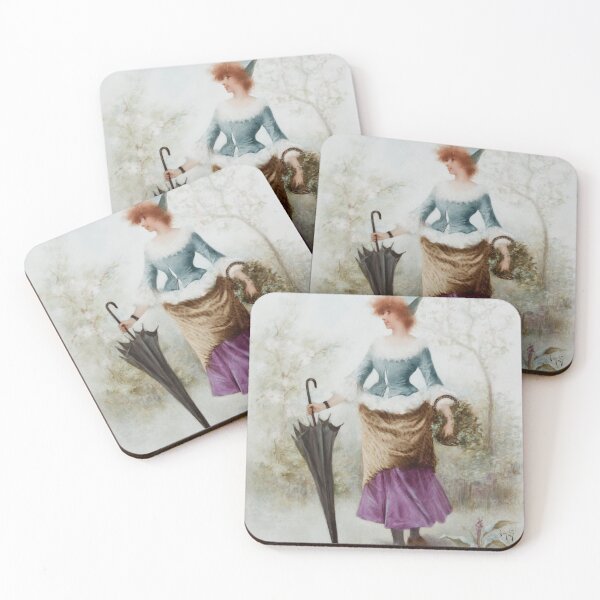 Item preview, Lucien Lévy-Dhurmer, Paysanne d'Opéra Comique designed and sold by NouveauEra.