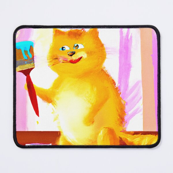 Item preview, Feline Painter Art Design. Buy Now designed and sold by Health And Fitness Posts e-Store.