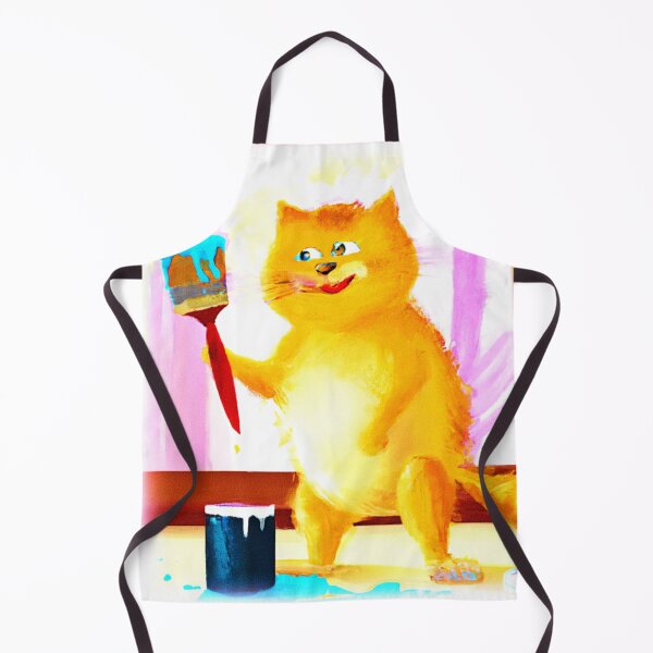 Item preview, Feline Painter Art Design. Buy Now designed and sold by Health And Fitness Posts e-Store.