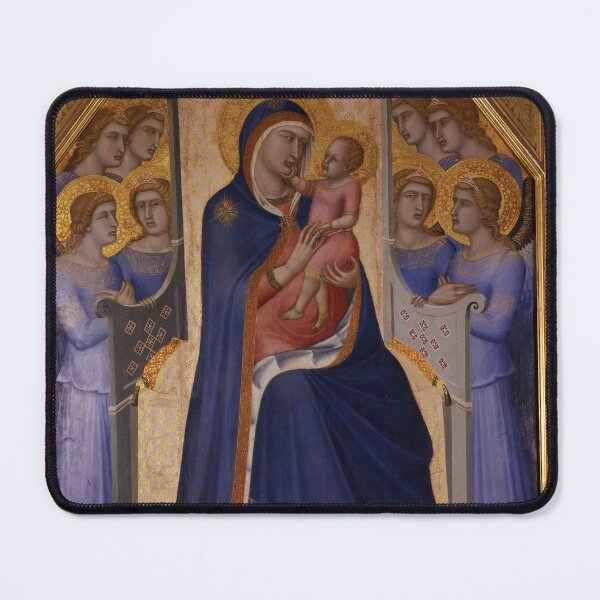 Item preview, Madonna and child enthroned with angels designed and sold by SPAVVAS.