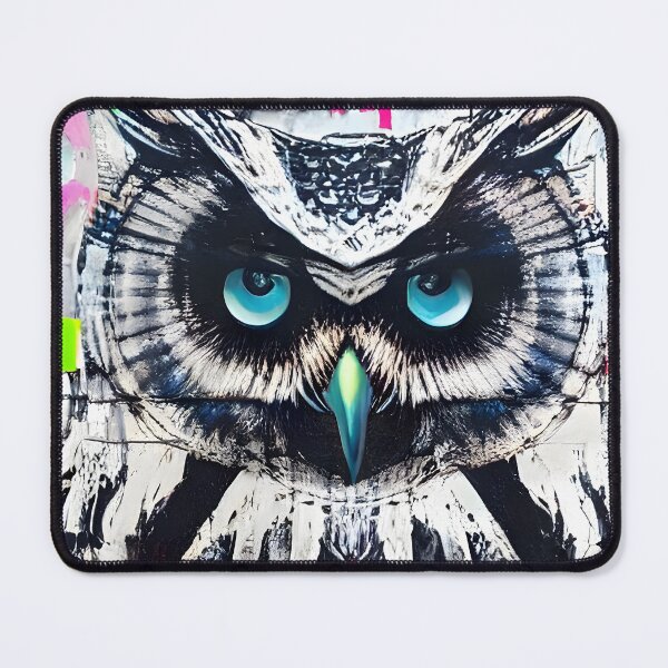 Item preview, Owl AI Pop Art - Ai Art designed and sold by stayrad.