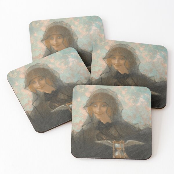 Item preview, Lucien Lévy-Dhurmer Allégorie du Temps designed and sold by NouveauEra.