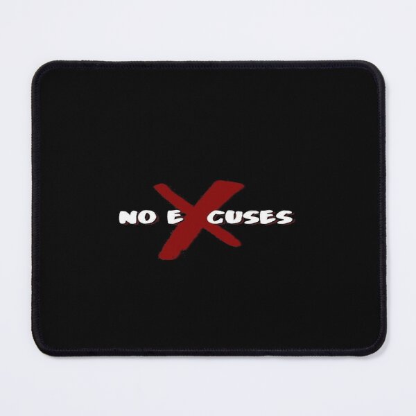 Item preview, No Excuses - Motivation designed and sold by PFCustomization.