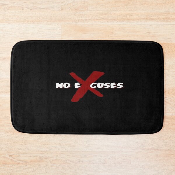 Item preview, No Excuses - Motivation designed and sold by PFCustomization.