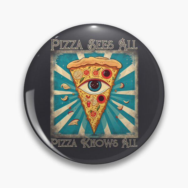 Item preview, Enlightened Pizza designed and sold by GamerGeekMedia.