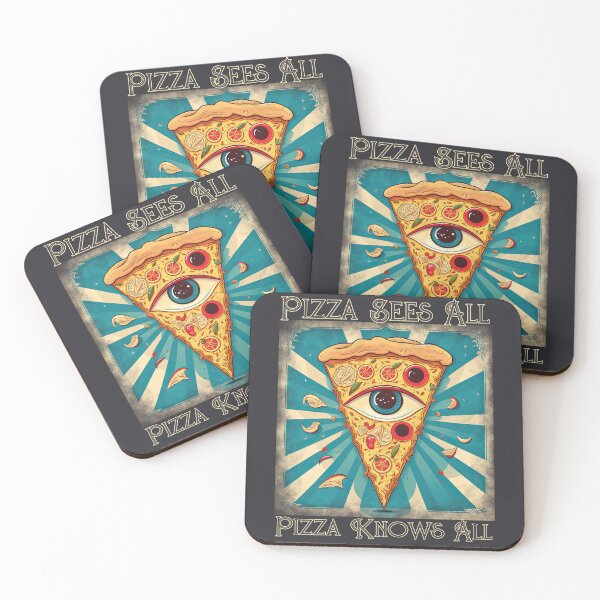 Item preview, Enlightened Pizza designed and sold by GamerGeekMedia.