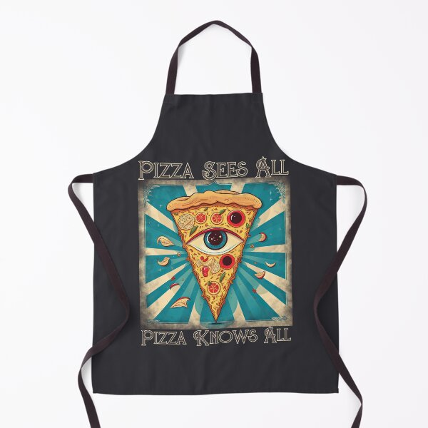 Item preview, Enlightened Pizza designed and sold by GamerGeekMedia.