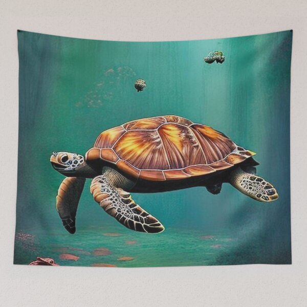 Item preview, aquatic turtle designed and sold by M-Lin.