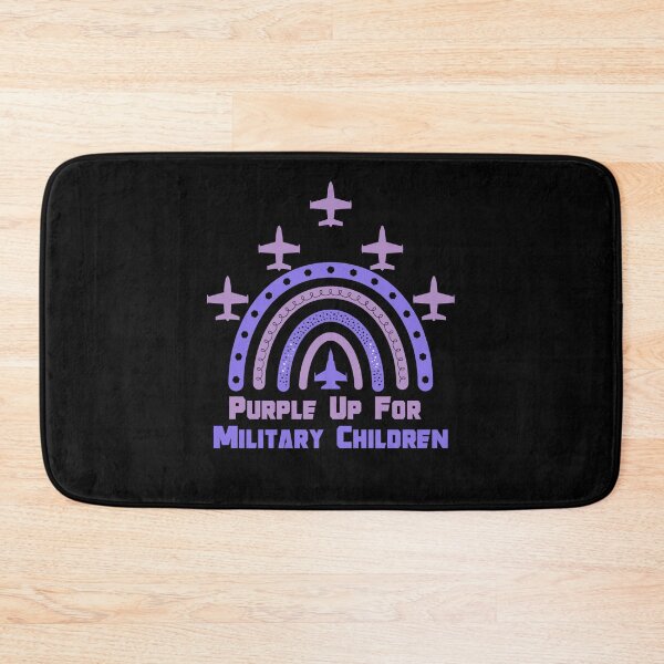 Item preview, Purple Up For Military Children designed and sold by Affyboss6.