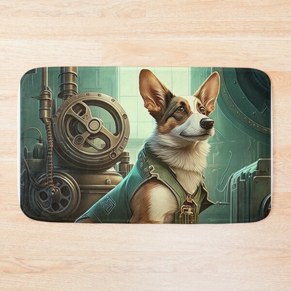 Item preview, Space Dog Mode On in Green   designed and sold by Tatsme.