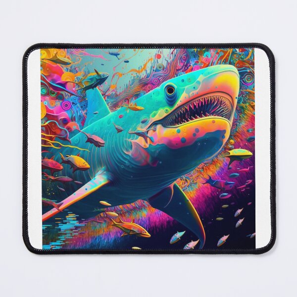 Item preview, Psychedelic Shark designed and sold by austiono.