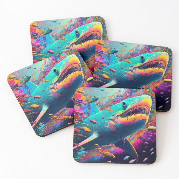 Item preview, Psychedelic Shark designed and sold by austiono.