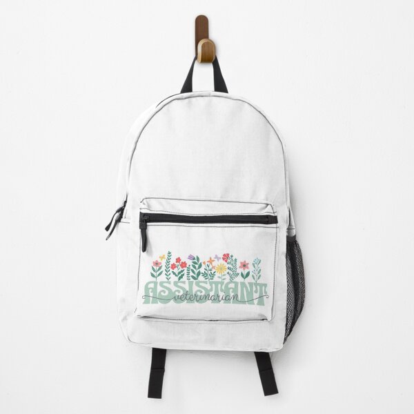 Item preview, Floral Veterinarian Assistant designed and sold by TheBeesForYou.