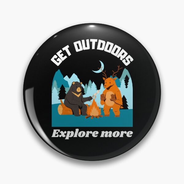 Item preview, Get outside, explore more designed and sold by landscapeworlds.