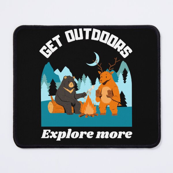 Item preview, Get outside, explore more designed and sold by landscapeworlds.