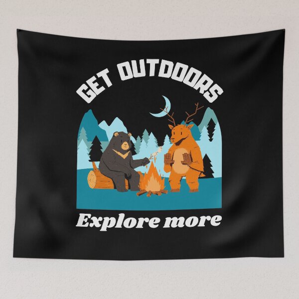 Item preview, Get outside, explore more designed and sold by landscapeworlds.