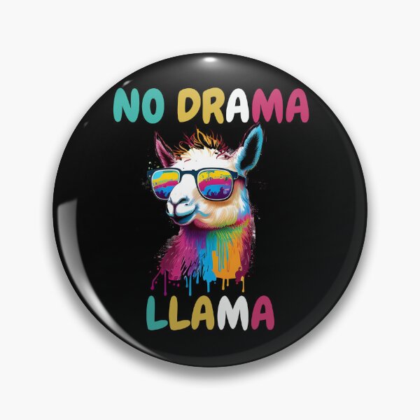 Item preview, No Drama Llama designed and sold by LlamaLoversShop.