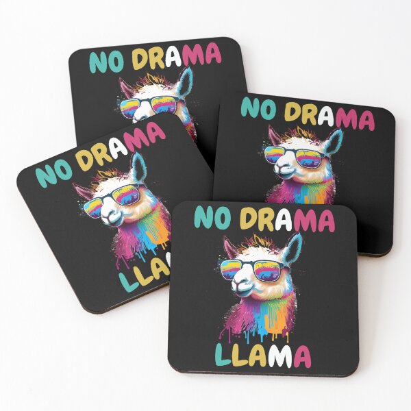 Item preview, No Drama Llama designed and sold by LlamaLoversShop.