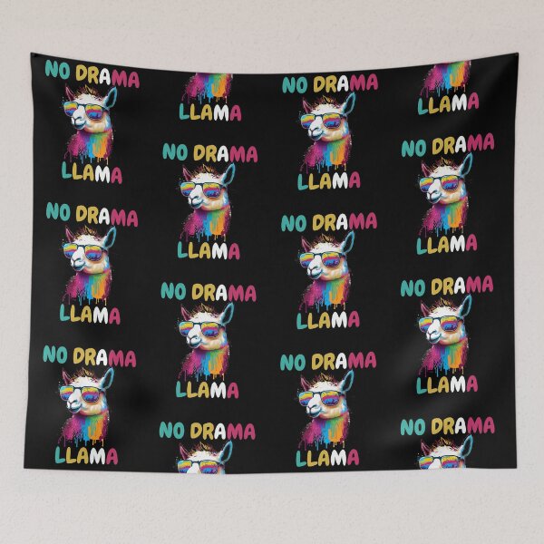 Item preview, No Drama Llama designed and sold by LlamaLoversShop.