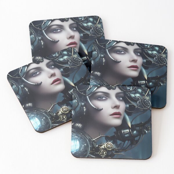 Item preview, Suggestive and beautiful woman in steampunk style designed and sold by DibuHumor.