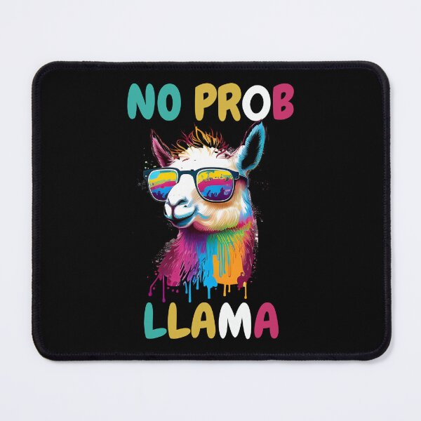 Item preview, No Prob Llama designed and sold by LlamaLoversShop.