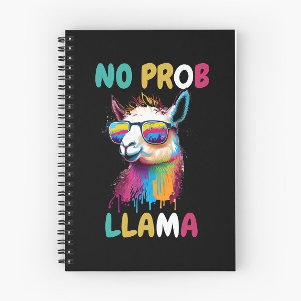 Item preview, No Prob Llama designed and sold by LlamaLoversShop.