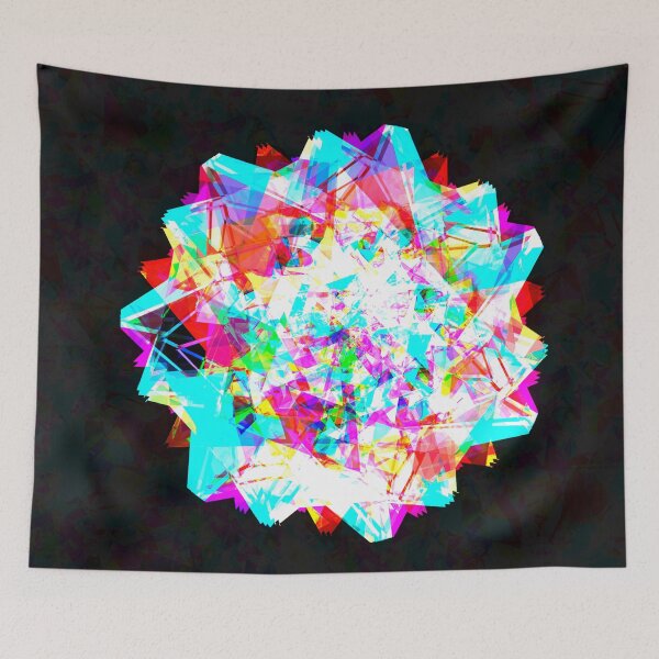 Item preview, Crystal abstract geometric pattern background  designed and sold by christianmuller.